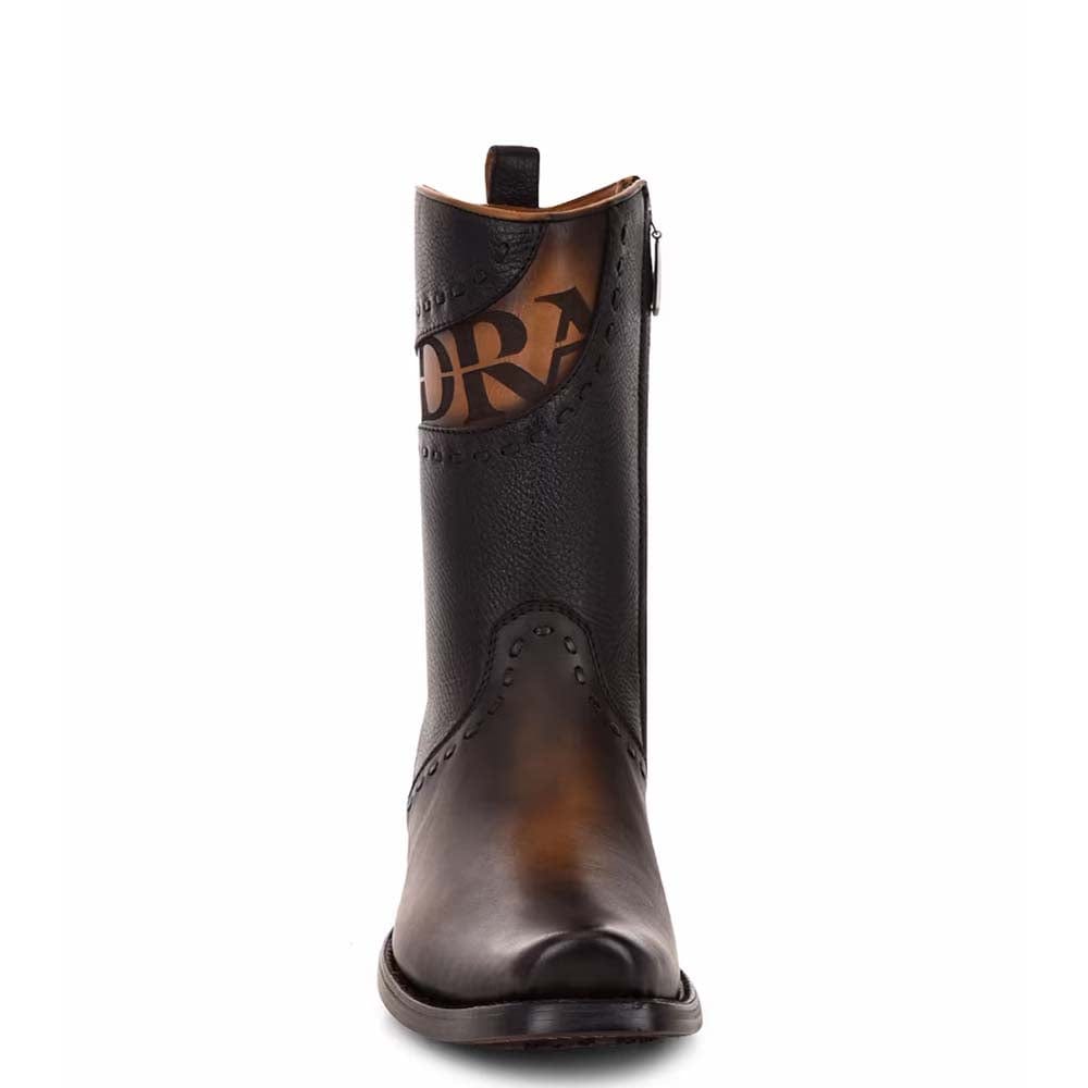 botas de piel cuadra