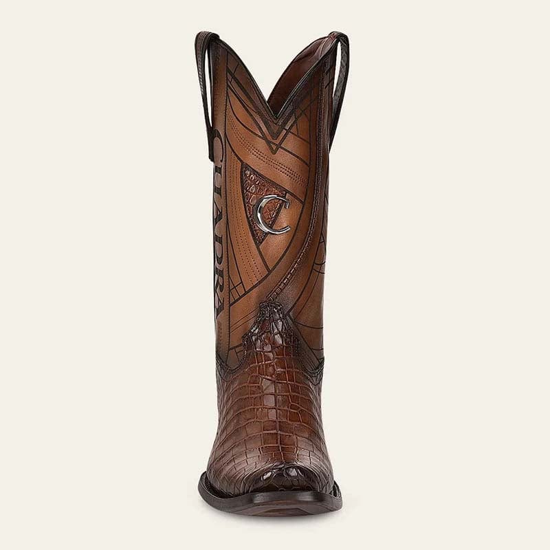 botas cuadra piel de caiman