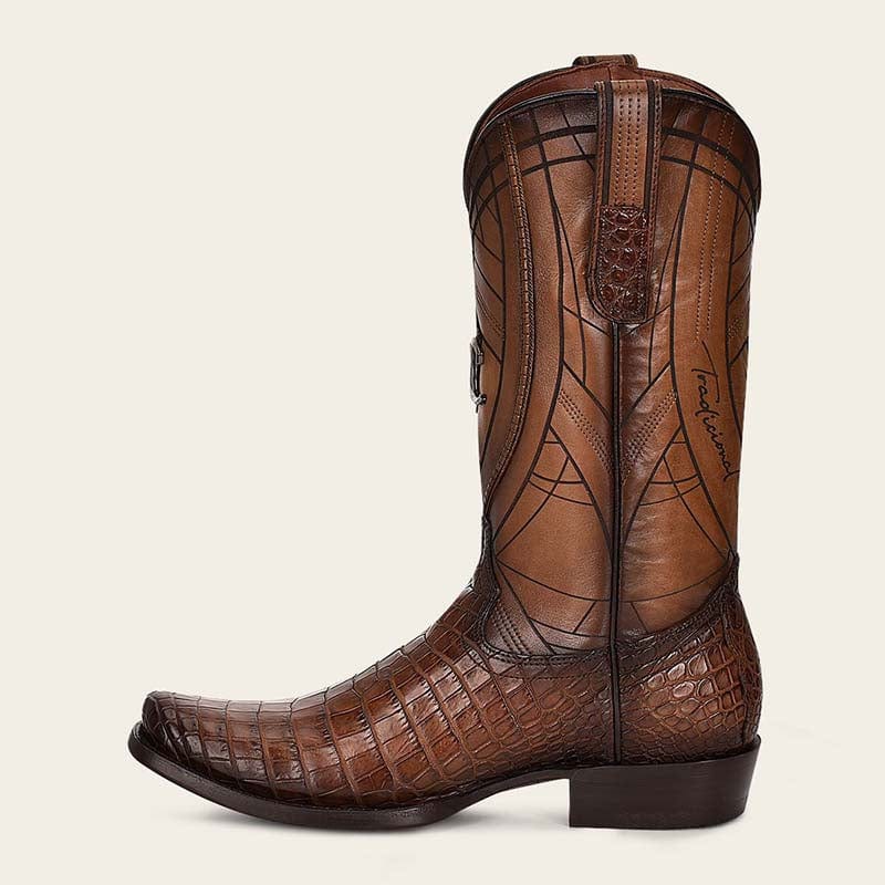 botas vaqueras cuadra para hombre