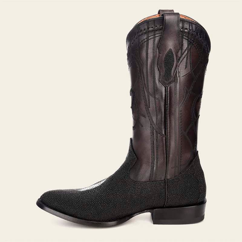 botas de piel de mantarraya