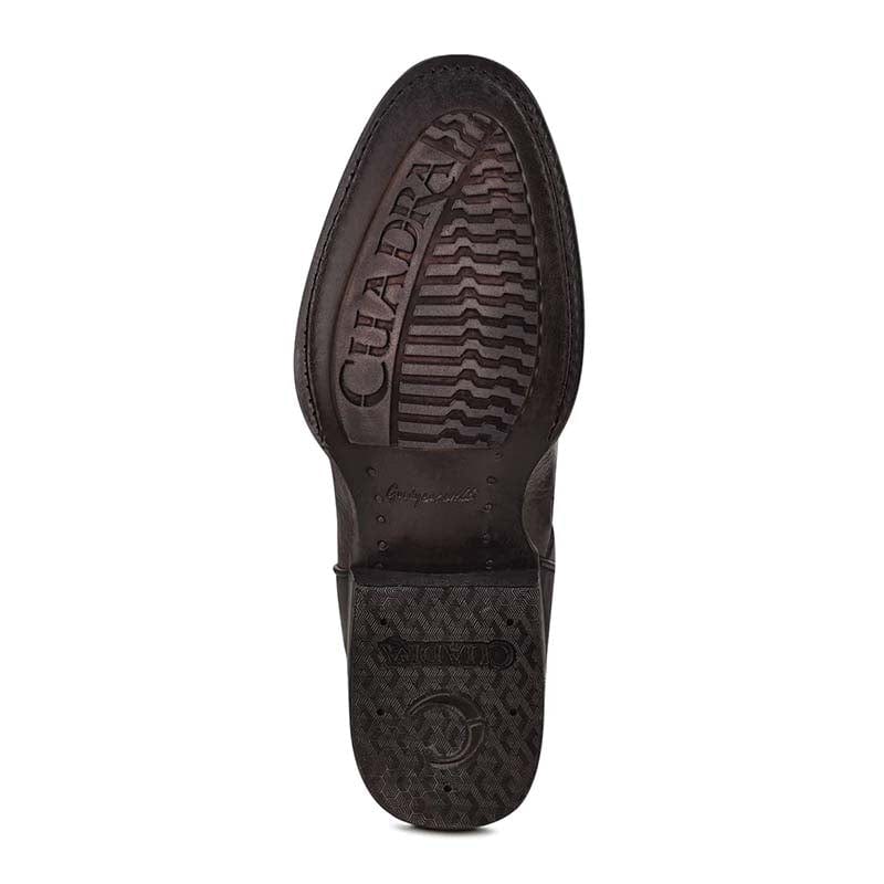 botas cuadra con suela de vaqueta