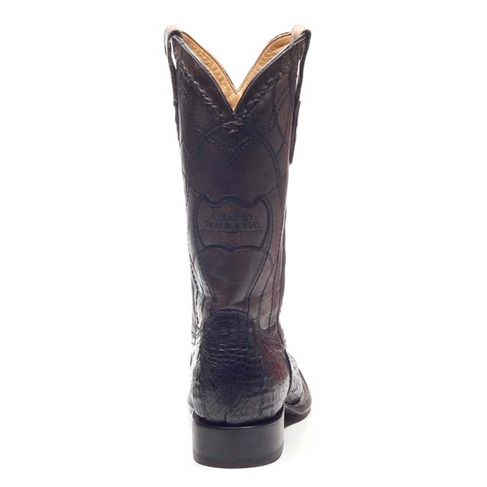 botas vaqueras de piel