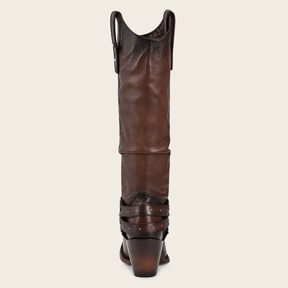 botas de piel cuadra