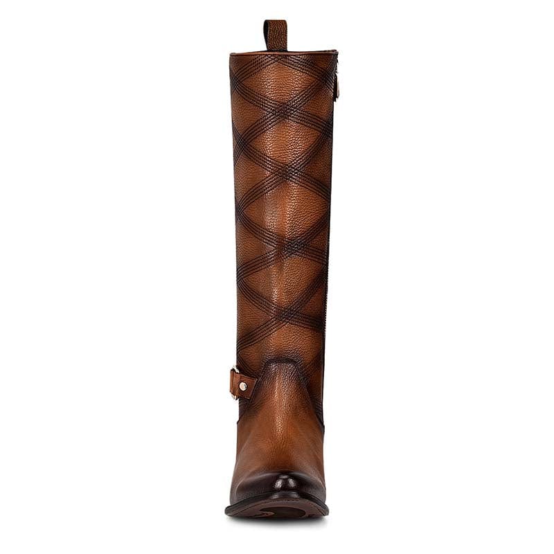 botas largas de piel para mujer