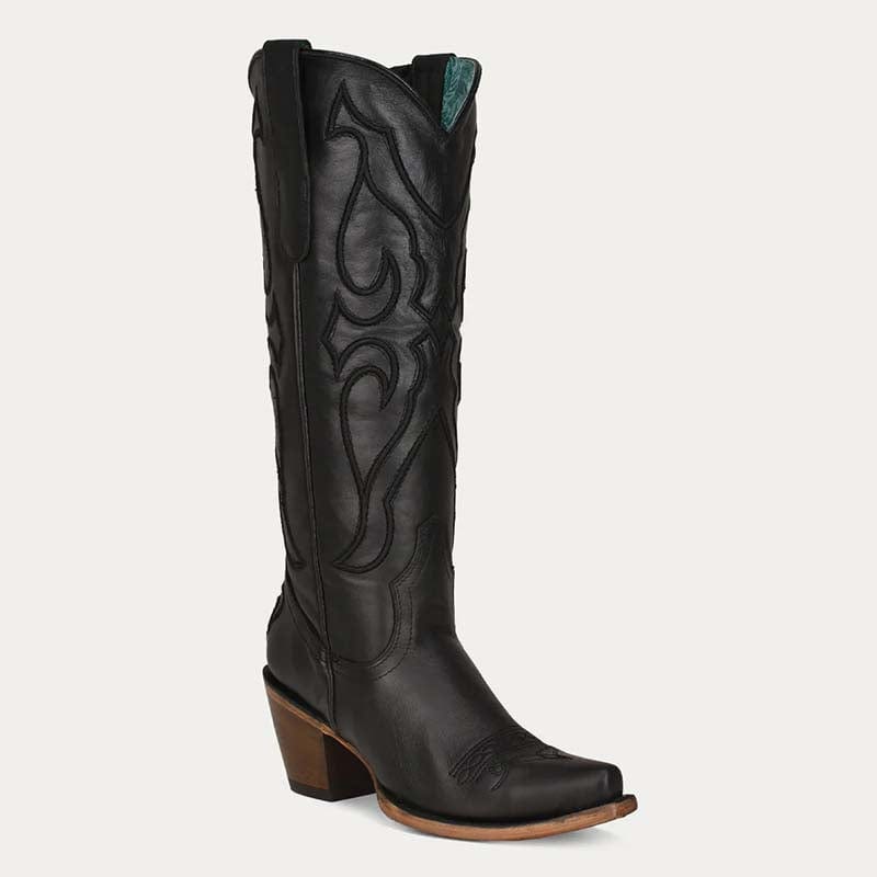 bota vaquera corral z5075 negra