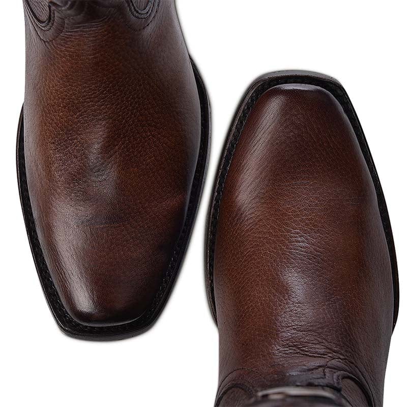 botas vaqueras de piel