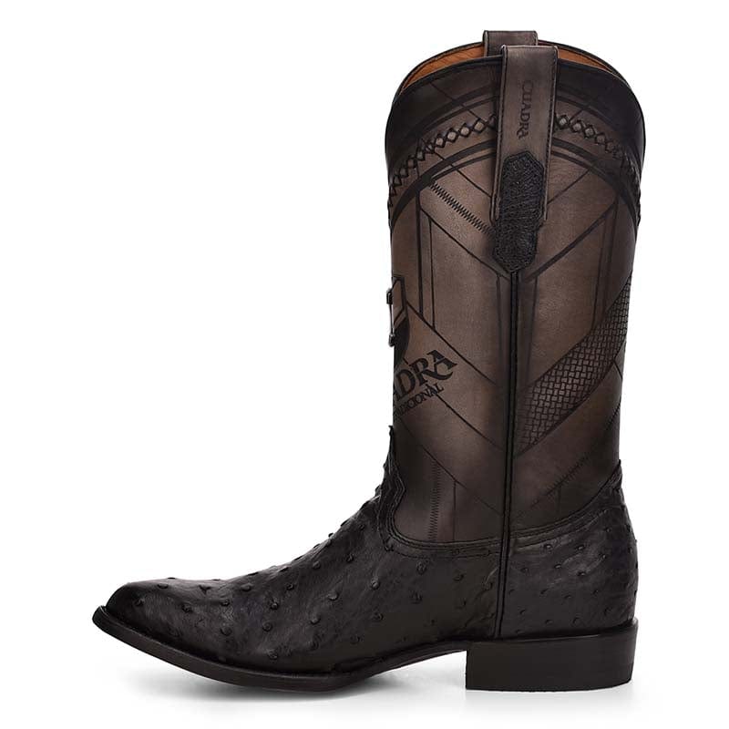 botas cuadra de piel exotica