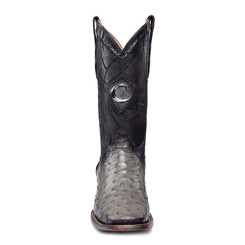 botas cuadra piel de avestruz