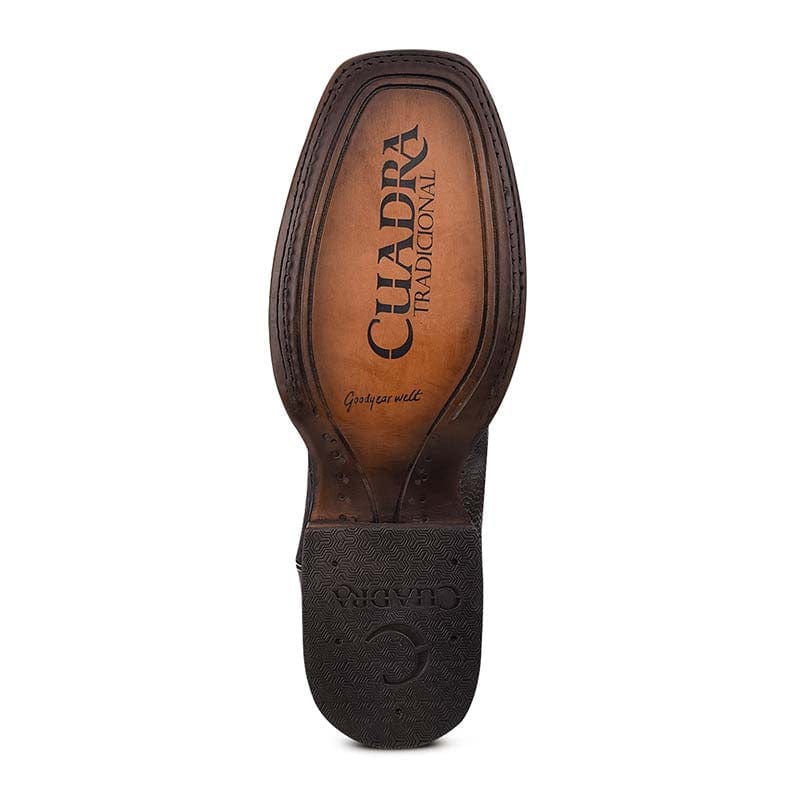 botas cuadra suela de vaqueta