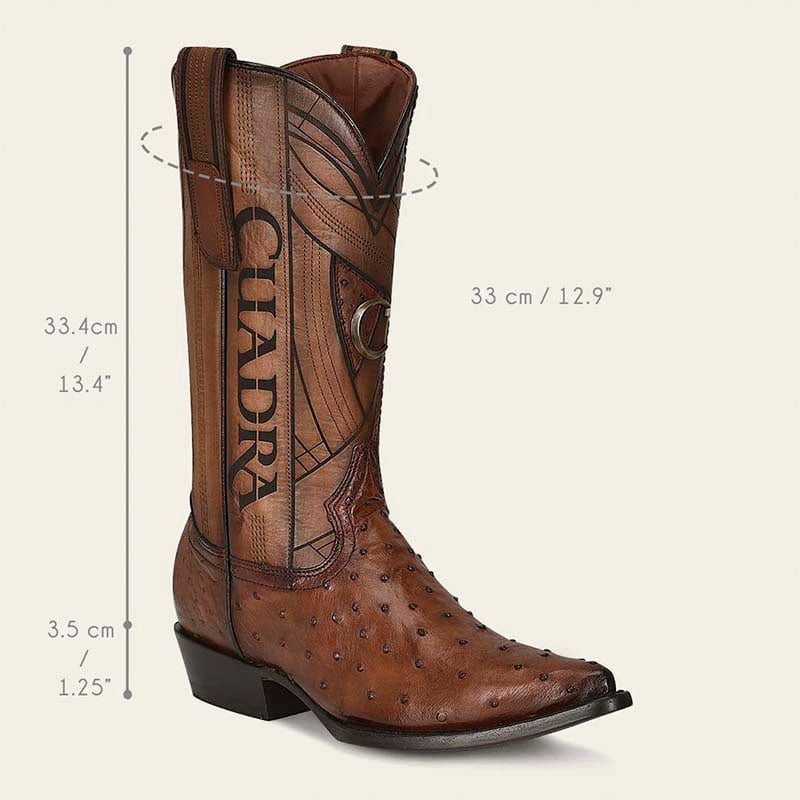 medidas de botas cuadra