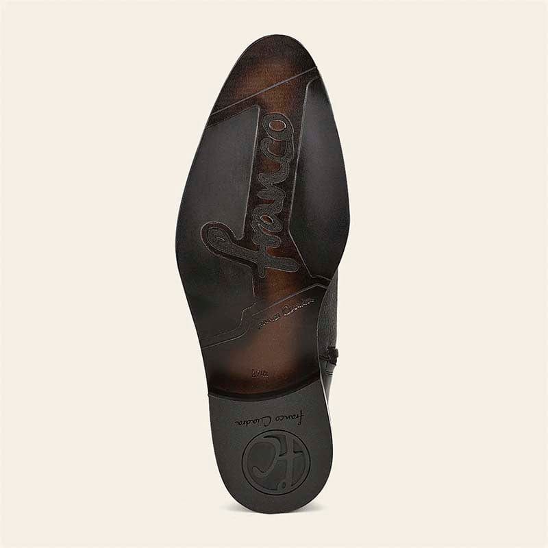 Botin Franco Cuadra Dubai Negro
