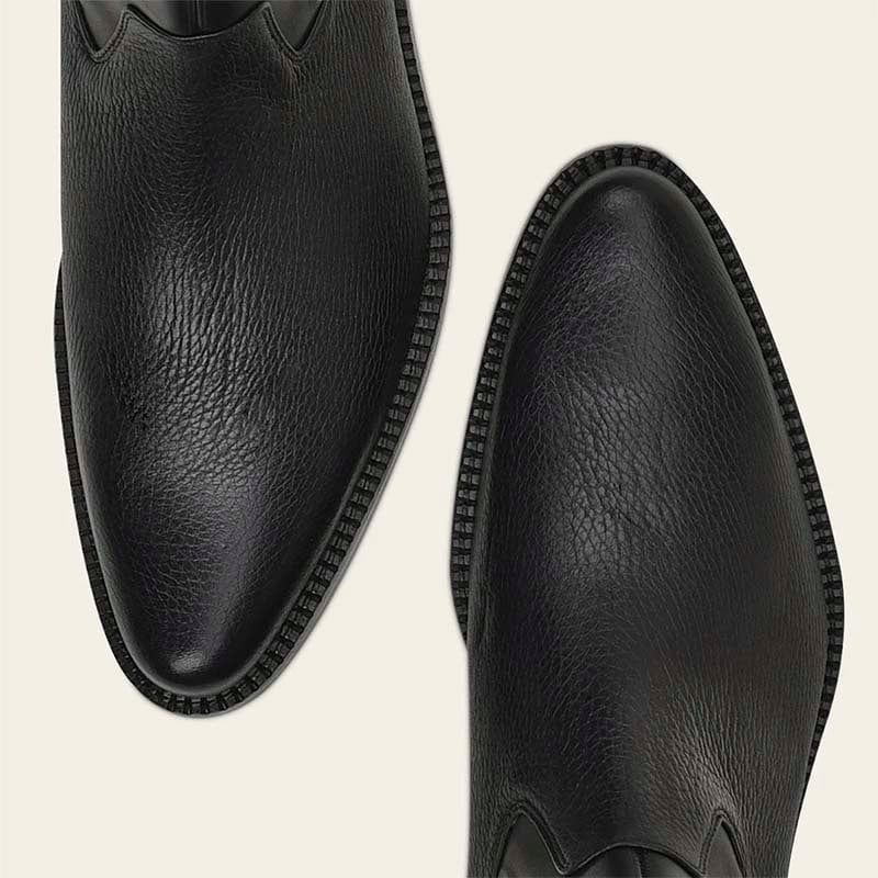 Botin Franco Cuadra Dubai Negro