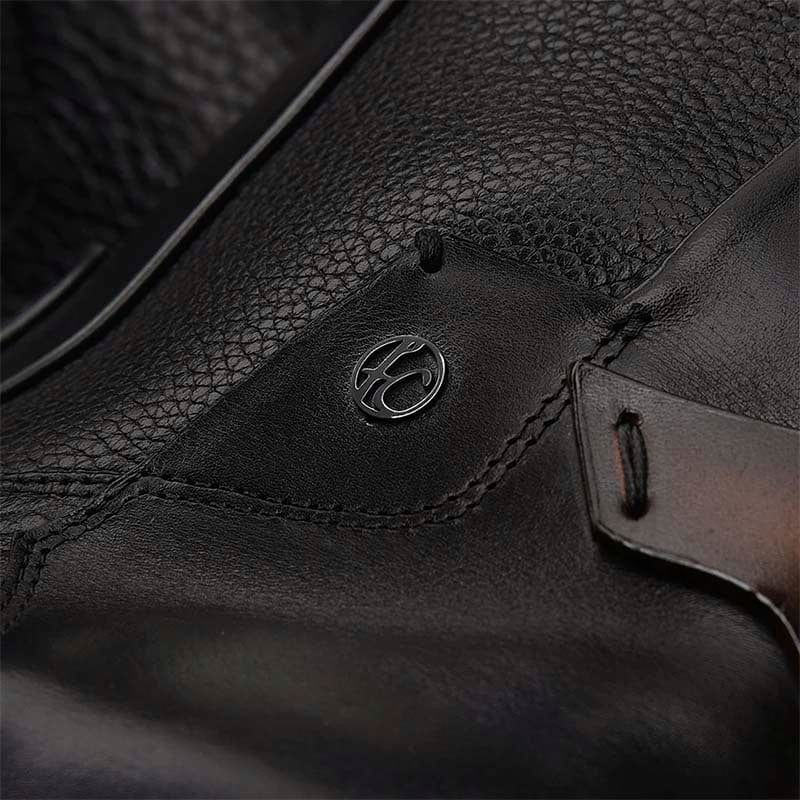 Botin Franco Cuadra Dubai Negro