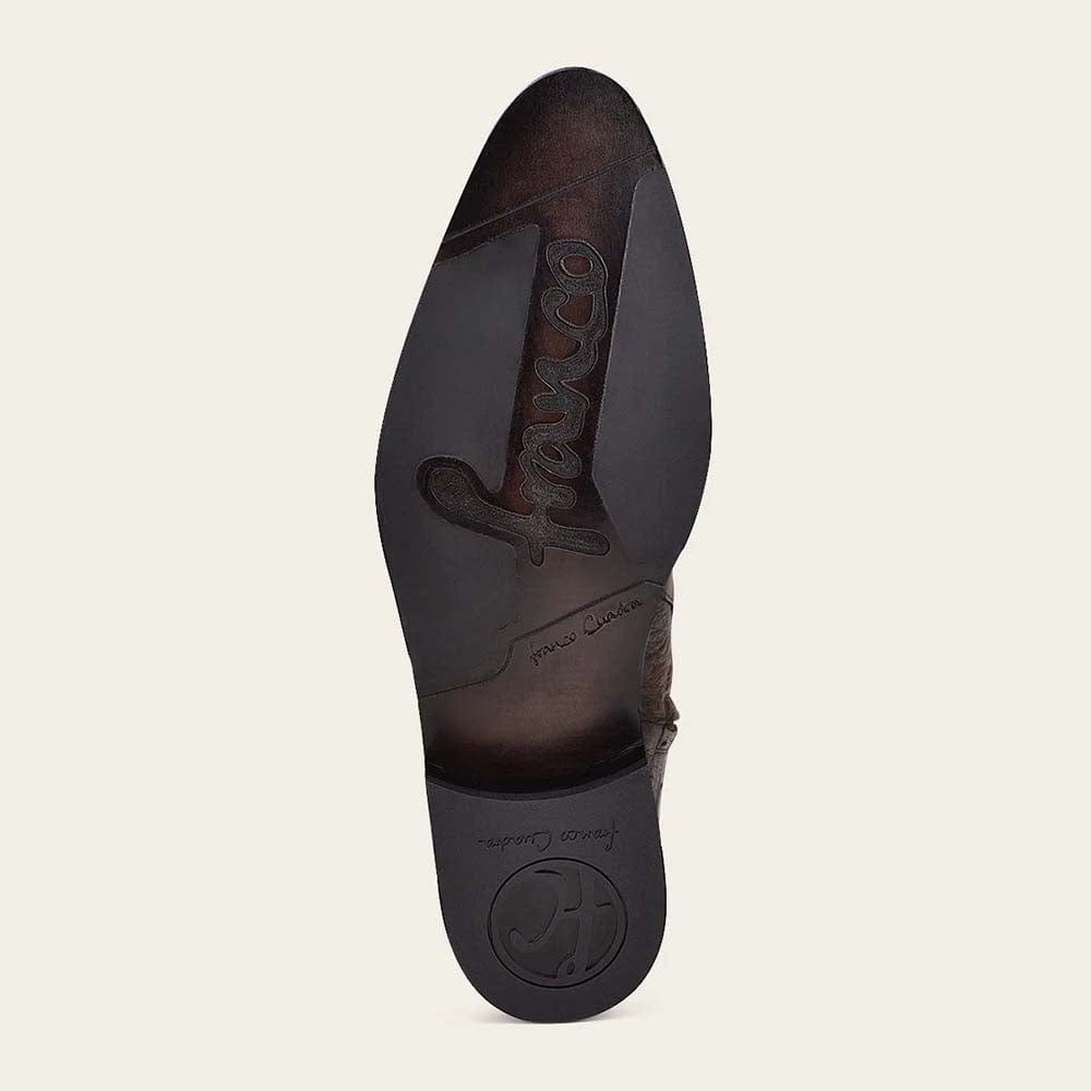 botines franco cuadra suela de vaqueta