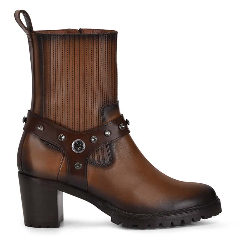 botin cuadra para mujer