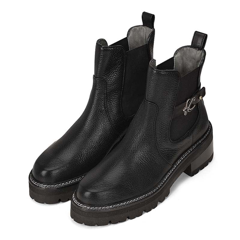 botines cuadra para mujer