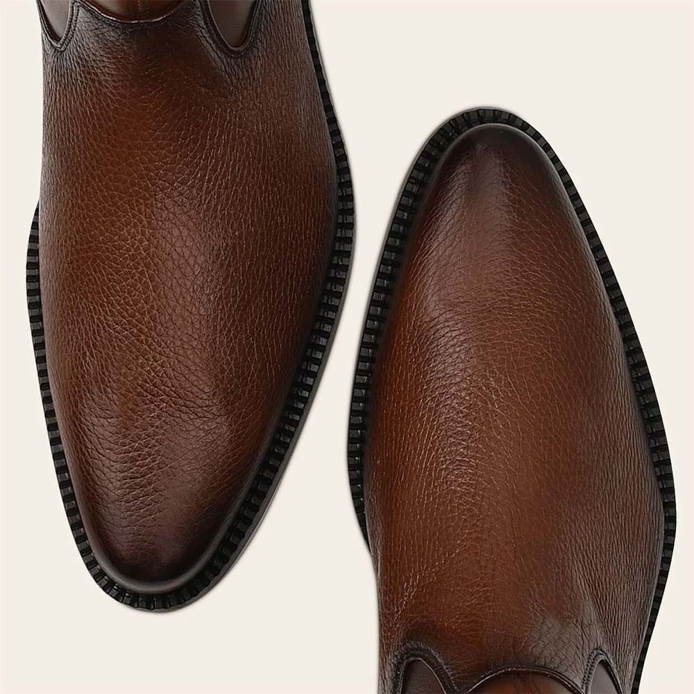 botines de punta oval