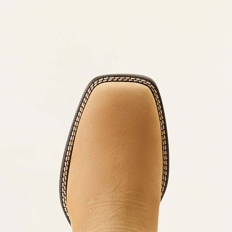 botines de punta cuadrada