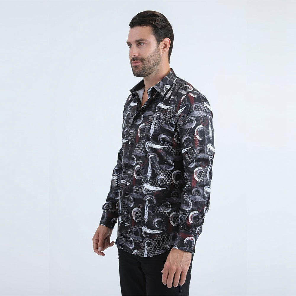 camisa platini negra lateral