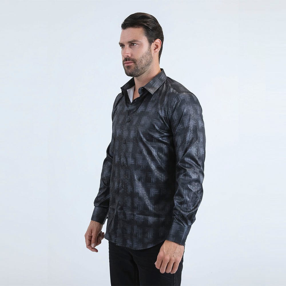 camisa platini negra lateral