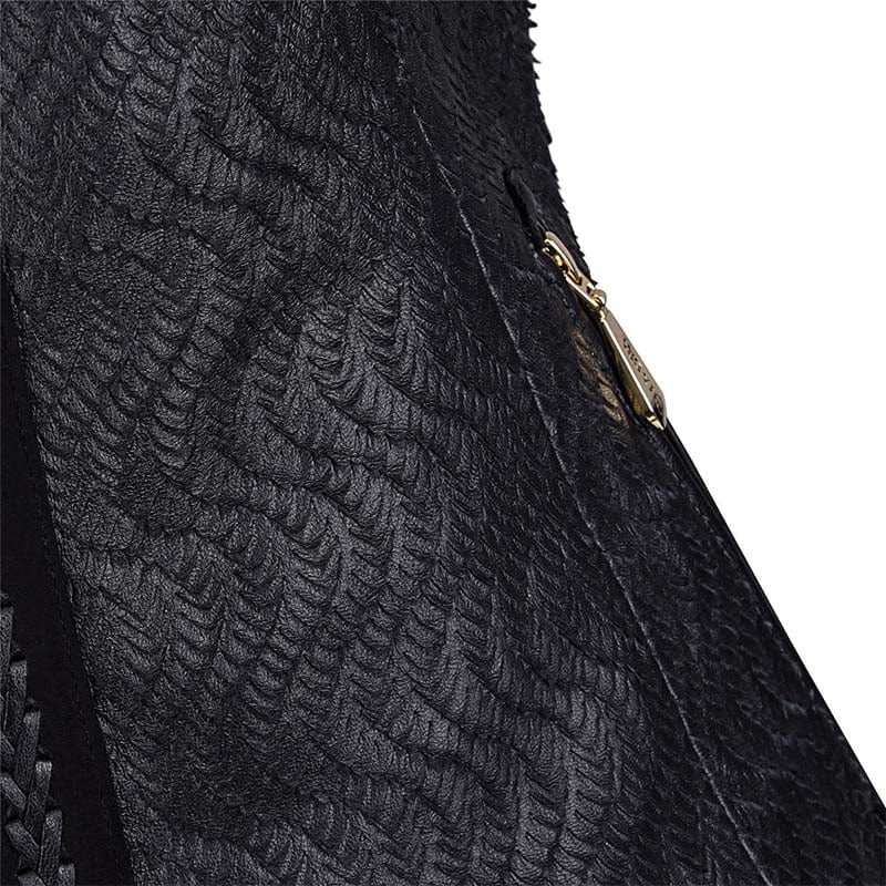 chaleco negro para mujer