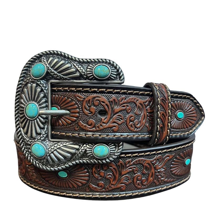 Turquoise Sunflower Belt