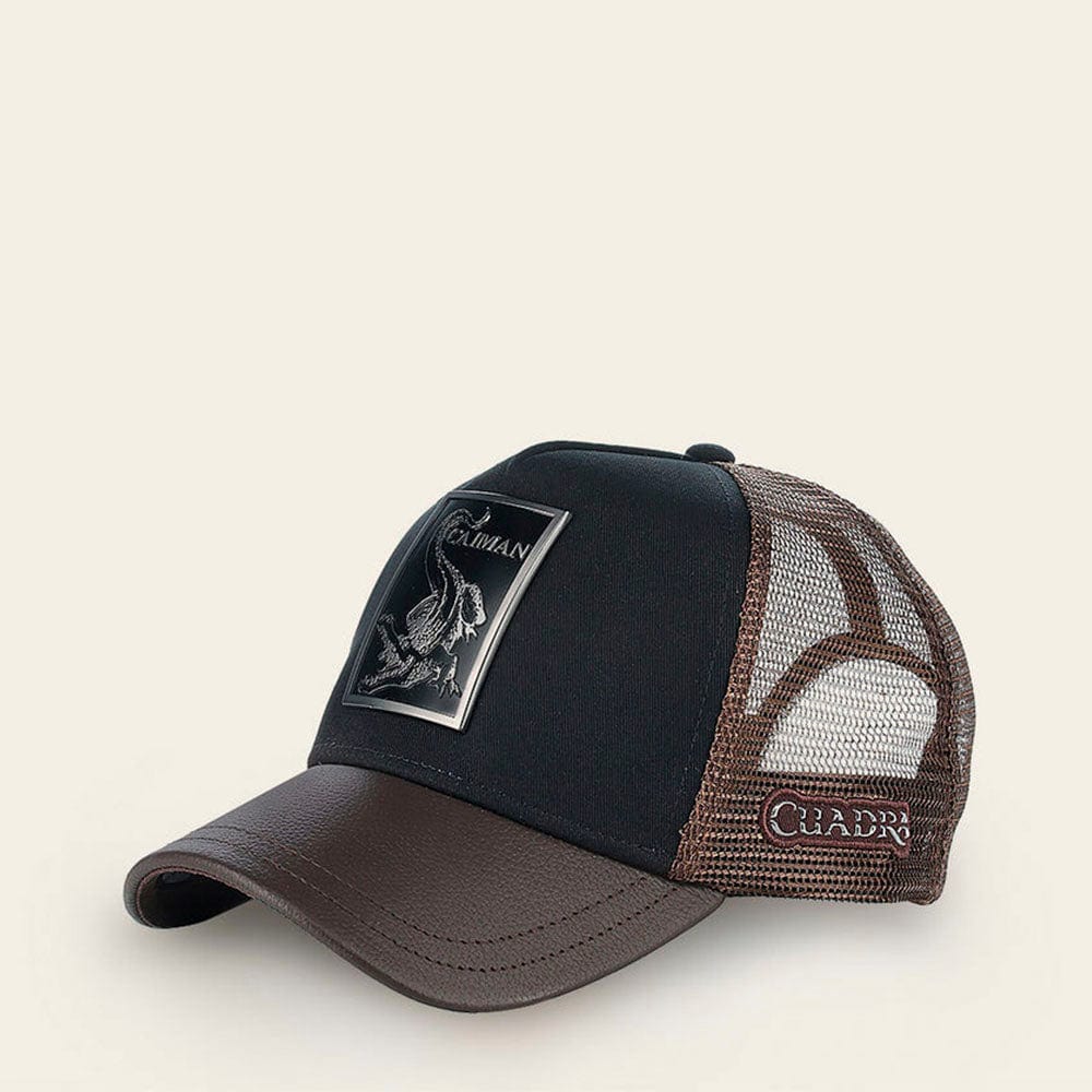 gorra cuadra parche caiman metalico lateral1