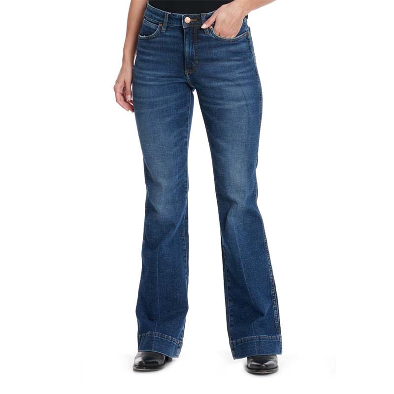 pantalon wrangler para mujer retro