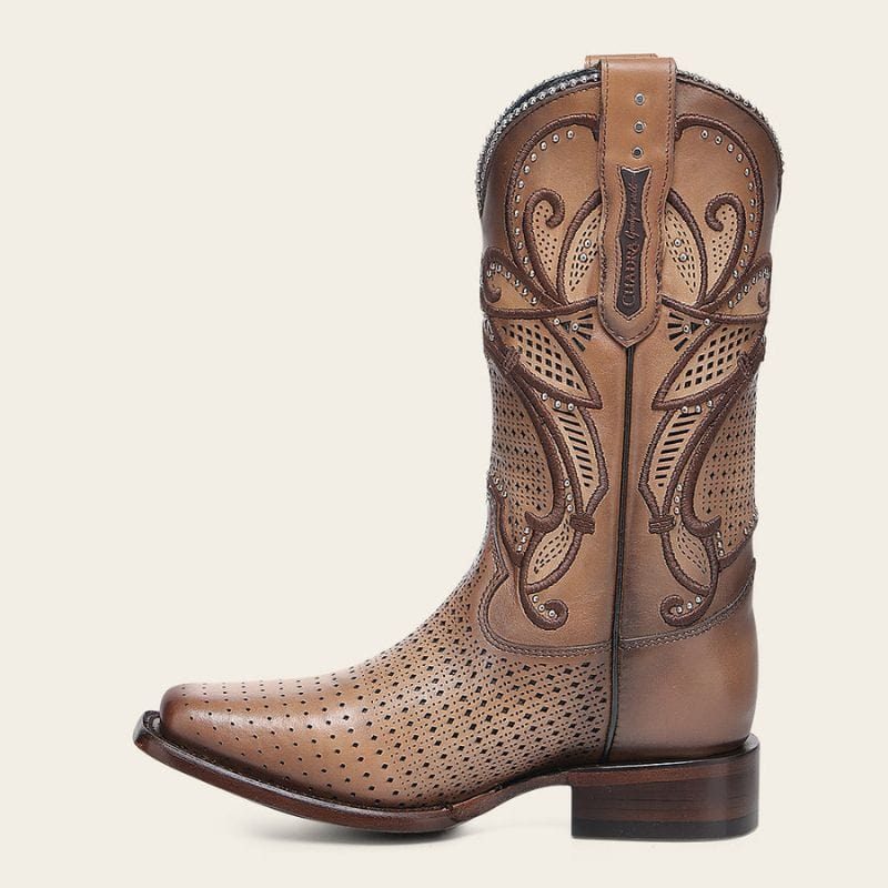 Bota Vaquera Cuadra Rodeo Cafe