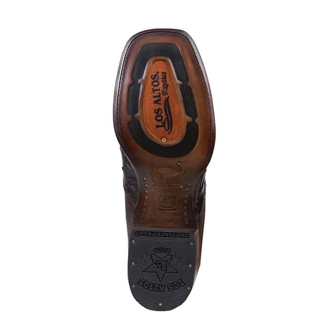 botin vaquero suela de vaqueta