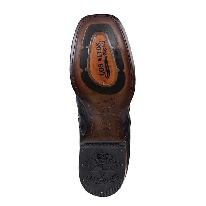 botin vaquero suela de vaqueta