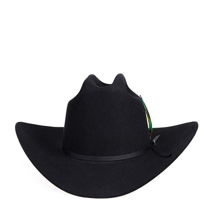 Texana Stetson Negra 6X Rancher Ala 4"