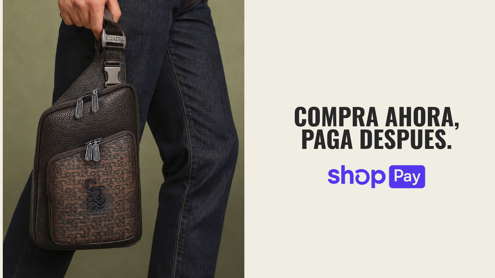 Paga a plazos con Shop Pay