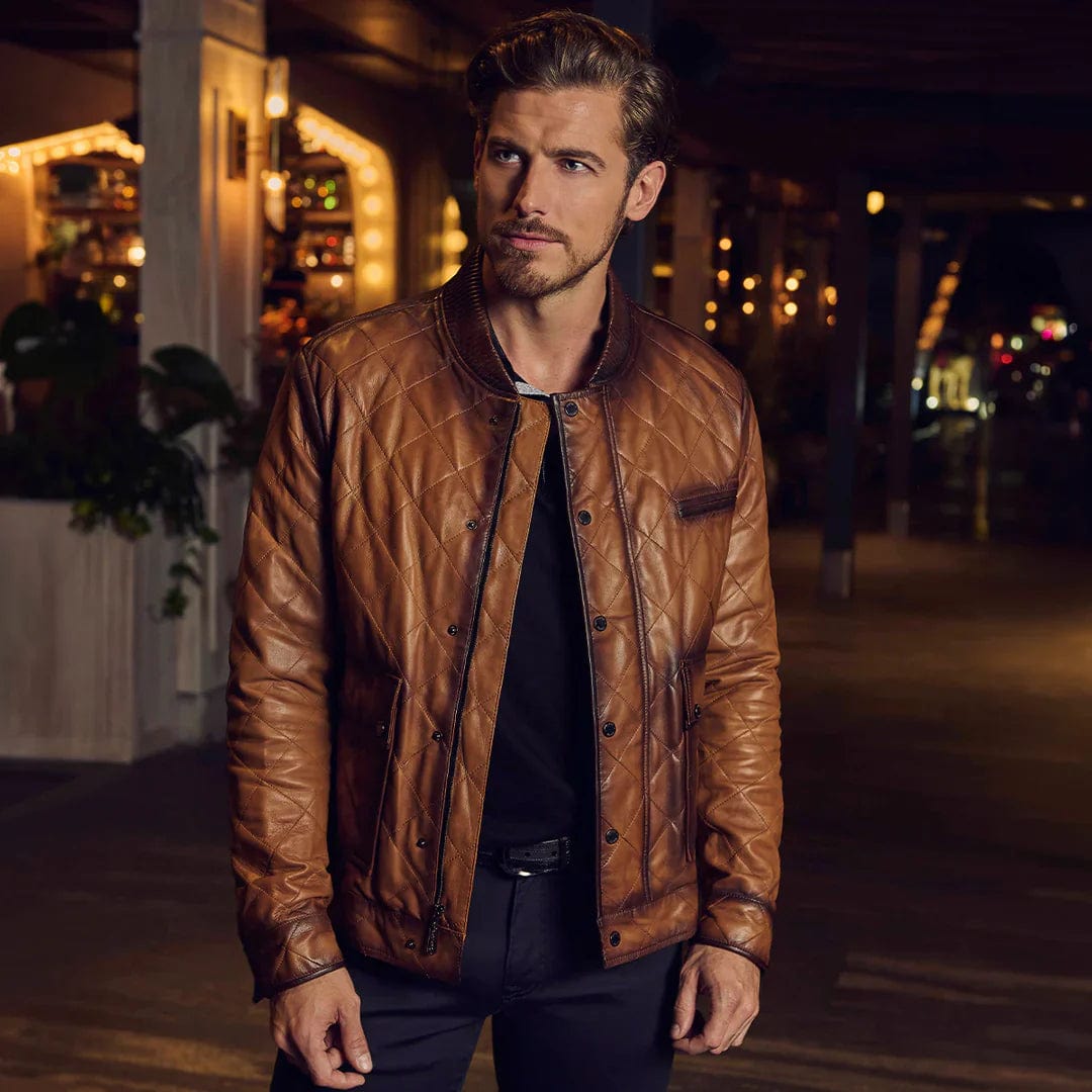 Chamarra Casual Cuadra JC224 Miel