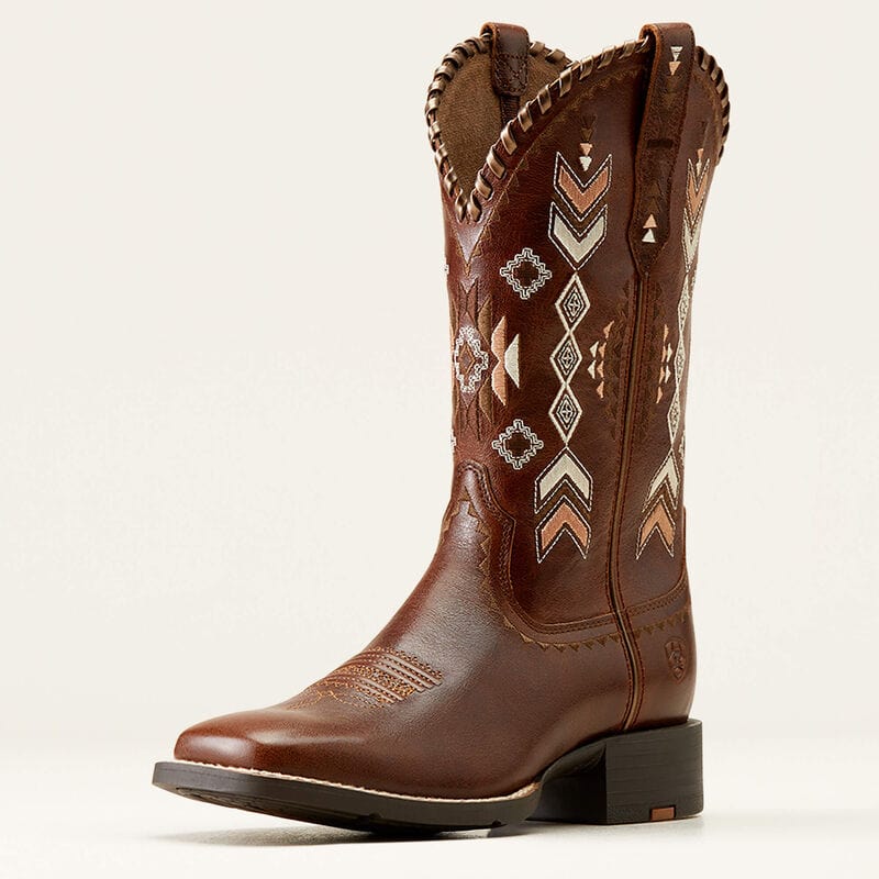 Bota Vaquera Round Up Skyler Para Mujer Ariat