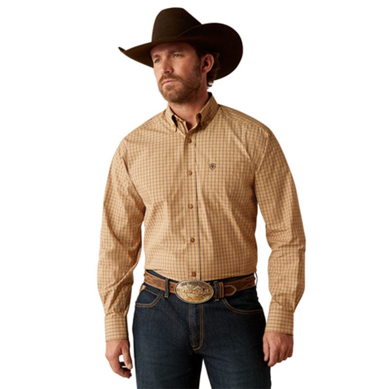 camisa ariat para hombre