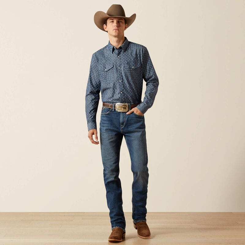 Camisa Trip Fitted Chambray