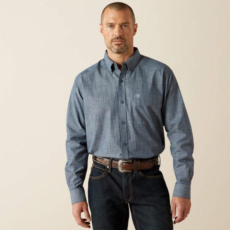 camisa ariat hombre frente