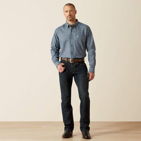 camisa ariat hombre cuerpo completo