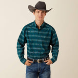 camisa ariat hombre frente