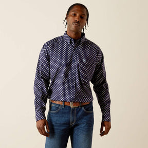 camisa ariat hombre frente