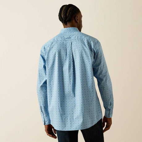 camisa ariat hombre espalda