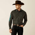 camisa ariat hombre frente