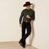 camisa ariat hombre cuerpo completo