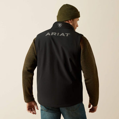 chaleco ariat hombre espalda