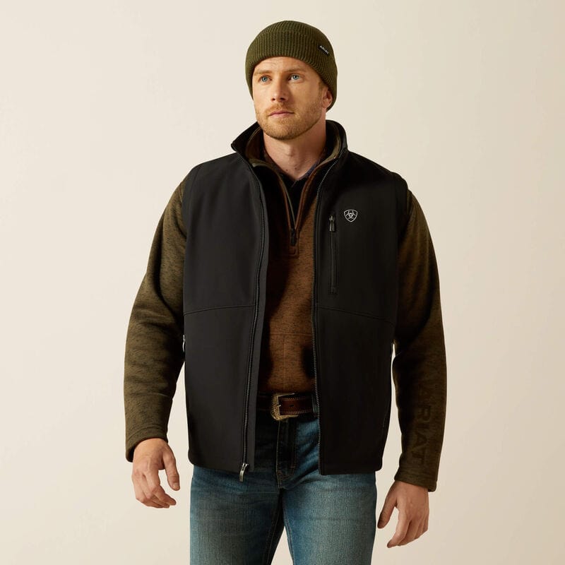 chaleco ariat hombre frente
