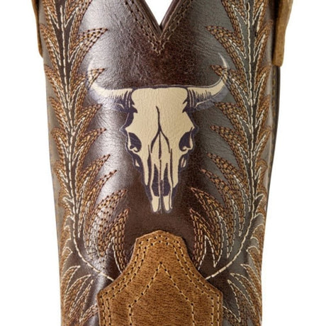 Bota Vaquera Para Niño Estampado Bull