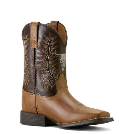 Bota Vaquera Para Niño Estampado Bull