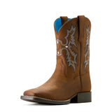 Bota Vaquera Para Niño Tombstone Distressed Cafe