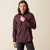 camisa ariat hombre frente